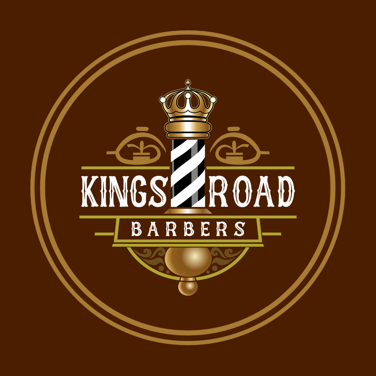 Kings Road Barbers Logo